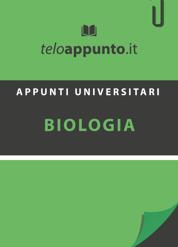 Appunti Biologia