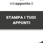 STAMPA I TUOI APPUNTI